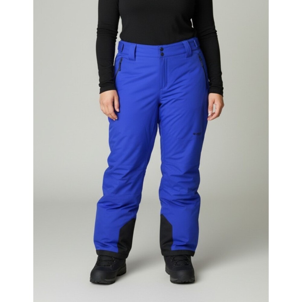 COLUMBIA TITANIUM Womens Plus Size 2X Ski Snow Pants Purple Omni Heat Snowboard